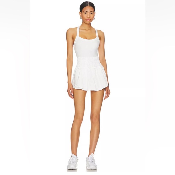 FP Movement by Free People Pants - Free People Movement Way Home Skortsie White Large